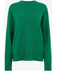 Whistles - Relaxed-fit Round-neck Wool Jumper - Lyst