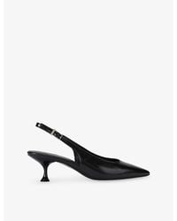 Carvela Kurt Geiger - Elisia Leather Sling-Back Courts - Lyst