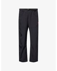 The North Face - Straight-Leg Logo-Patch Shell Trousers - Lyst