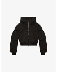 DIESEL - W-Peyt Hooded Down Jacket - Lyst