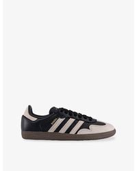adidas - Samba Og Leather Trainers - Lyst
