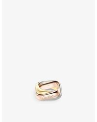 Cartier - Trinity Large 18Ct, Rose And- Ring - Lyst