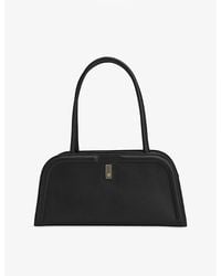 BOSS - Ariell Leather Bowling Bag - Lyst