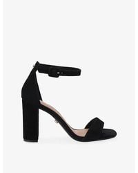 Carvela Kurt Geiger - Regatta Suede Heeled Sandals - Lyst
