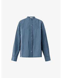 Nué Notes - Florian Stripe Cotton Shirt - Lyst