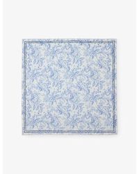 Maje - Floral-Print Wool-Blend Shawl - Lyst