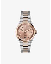 Tag Heuer - Wbn2350.bd0000 Carrera 18ct Rose-gold And Stainless-steel Automatic Watch - Lyst
