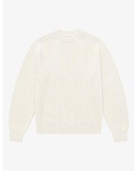 The Kooples - Crewneck Relaxed-Fit Merino-Wool Jumper - Lyst