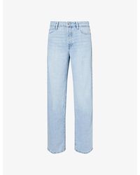 GOOD AMERICAN - Weightless Wide-Leg Strech-Denim Jeans - Lyst