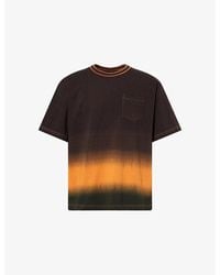 Sacai - Tie-Dye Patch-Pocket Cotton-Jersey T-Shirt - Lyst