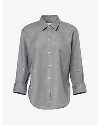 Citizens of Humanity - Kayla Adjustable-Sleeve Wool Shirt - Lyst