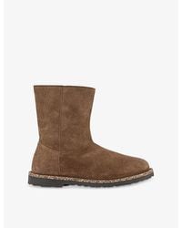 Birkenstock - Uppsala Shearling Suede Boots - Lyst