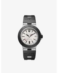 BVLGARI - Aluminium Titanium Automatic Watch - Lyst