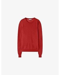 JOSEPH - Cashair Round-Neck Cashmere Jumper - Lyst