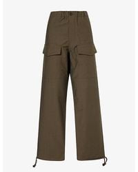 JW Anderson - Parachute Cotton Track Trousers - Lyst
