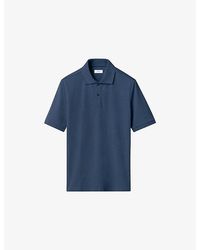 Eton - Short-Sleeved Cotton-Piqué Polo Shirt - Lyst