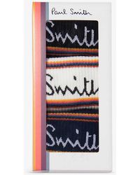 Paul Smith - Sport Cotton-blend Socks Pack Of Three - Lyst