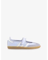adidas - Samba Jane Leather Trainers - Lyst