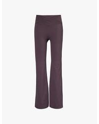 WE Are Tala - Dayflex Slim-Fit Flared-Leg Stretch Recycled-Nylon Leggings - Lyst