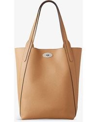 Mulberry - North South Bayswater Leather Tote Bag - Lyst