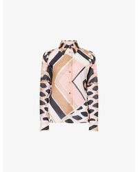 PUCCI - Vivara Printed Cotton Shirt - Lyst
