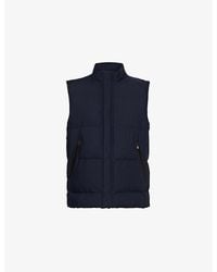 Corneliani - Concealed-Hood Padded Regular-Fit Woven Gilet - Lyst