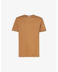 Sunspel - Short-sleeved Crewneck Cotton-jersey T-shirt X - Lyst