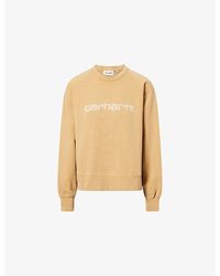 Carhartt - Painter Logo-Print Cotton Sweatshirt - Lyst