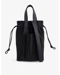 Pleats Please Issey Miyake - Pleats Small Knitted Tote Bag - Lyst
