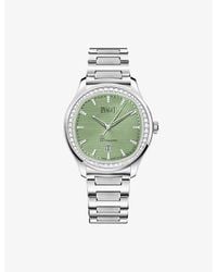 Piaget - Polo Stainless-Steel And 0.08Ct Diamond Automatic Watch 36Mm - Lyst