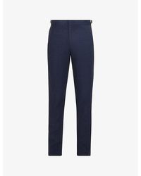 Orlebar Brown - Griffon Slim-fit Straight-leg Linen Trousers - Lyst