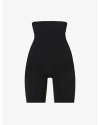 Spanx - Sculpt Seamless Power High-Waisted Mid-Thigh Shorts - Lyst