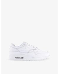 Nike - Air Max 1 Premium Leather Trainers - Lyst
