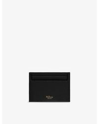 Mulberry - Continental Grained Leather Card Holder - Lyst