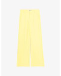Zadig & Voltaire - Panol Wide-Leg Woven Trousers - Lyst