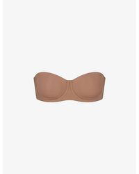 Skims - Fits Everybody Stretch-Woven Strapless Bra - Lyst