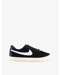 Nike - Astrograbber Mesh And Leather Trainers - Lyst