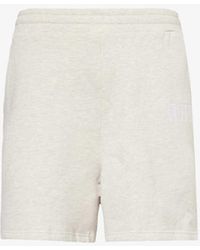 AWAKE NY - Awake Brand-embroidered Cotton-jersey Shorts X - Lyst