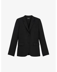 The Kooples - Single-Breasted Wool Blazer - Lyst