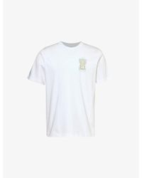Casablancabrand - Brand-print Organic Cotton-jersey T-shirt - Lyst