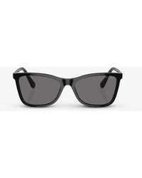 Swarovski - Sk6004 Rectangle-frame Acetate Sunglasses - Lyst