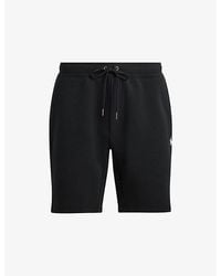 Polo Ralph Lauren - Double Knit Logo-Embroidered Cotton-Blend Shorts - Lyst
