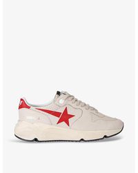 Golden Goose - Runner Star 326 Suede And Leather Low-top Trainers - Lyst