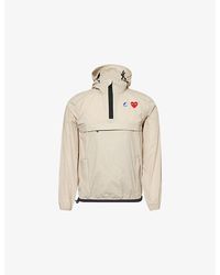 COMME DES GARÇONS PLAY - X K-Way Water-Resistant Nylon Jacket - Lyst