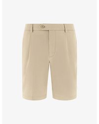 BOGGI - Regular-Fit Stretch Cotton-Blend Bermuda Shorts - Lyst