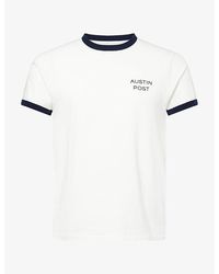 Austin Post - Ringer God Bless Cotton T-Shirt - Lyst