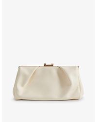 Reiss - Madison Leather Clutch Bag - Lyst