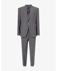 [高級] EMPORI ARMANI DAVID LINE 46 セットアップ Emporio Armani David Line Suit in Black for Men | Lyst
