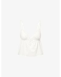 Lounge Underwear - Cami Cotton Pyjama Top - Lyst