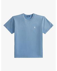 Polo Ralph Lauren - Logo-Embroidered Cotton-Jersey T-Shirt - Lyst
